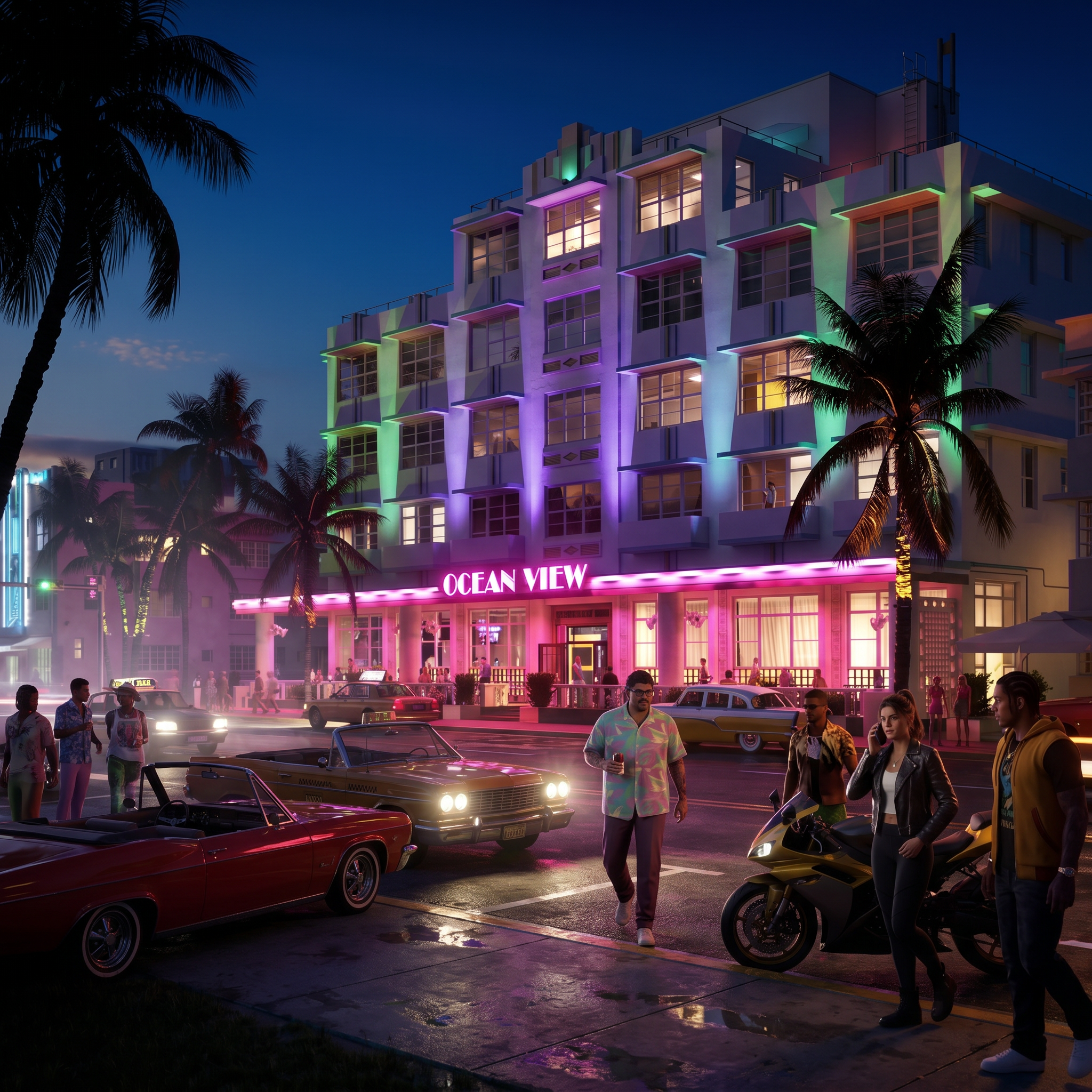 Ocean View in GTA VI