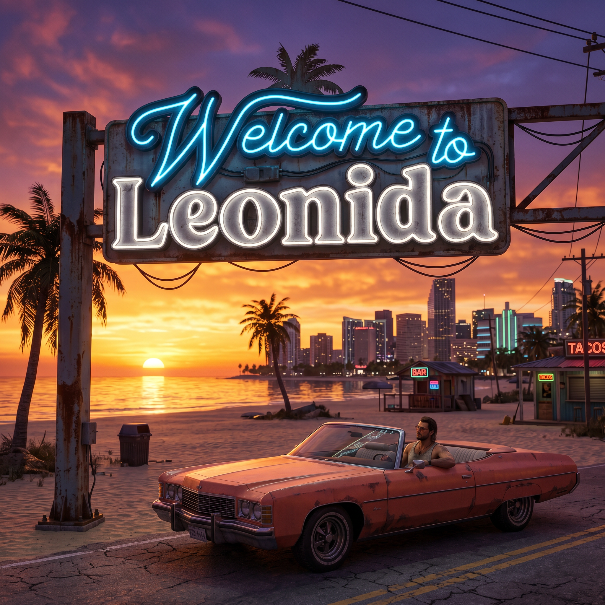 Welcome to Leonida in GTA VI